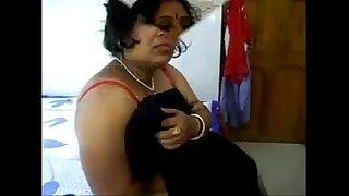Large But Very Horny Desi Auntie Getting Fucked By Her Young Lover