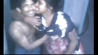 Mischievous Desi indian village  prostitute group sex threesome fucking hard