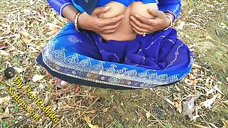 Indian Village Lady With Natural Hairy Pussy Outdoor Romp Desi Radhika