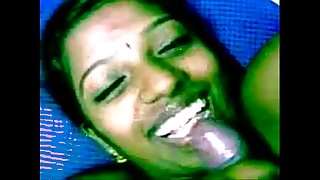 Desi Girl Licking Spunk Like Cream