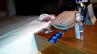 Scorching desi wife fucked in hotel apartment her sissy hubby record